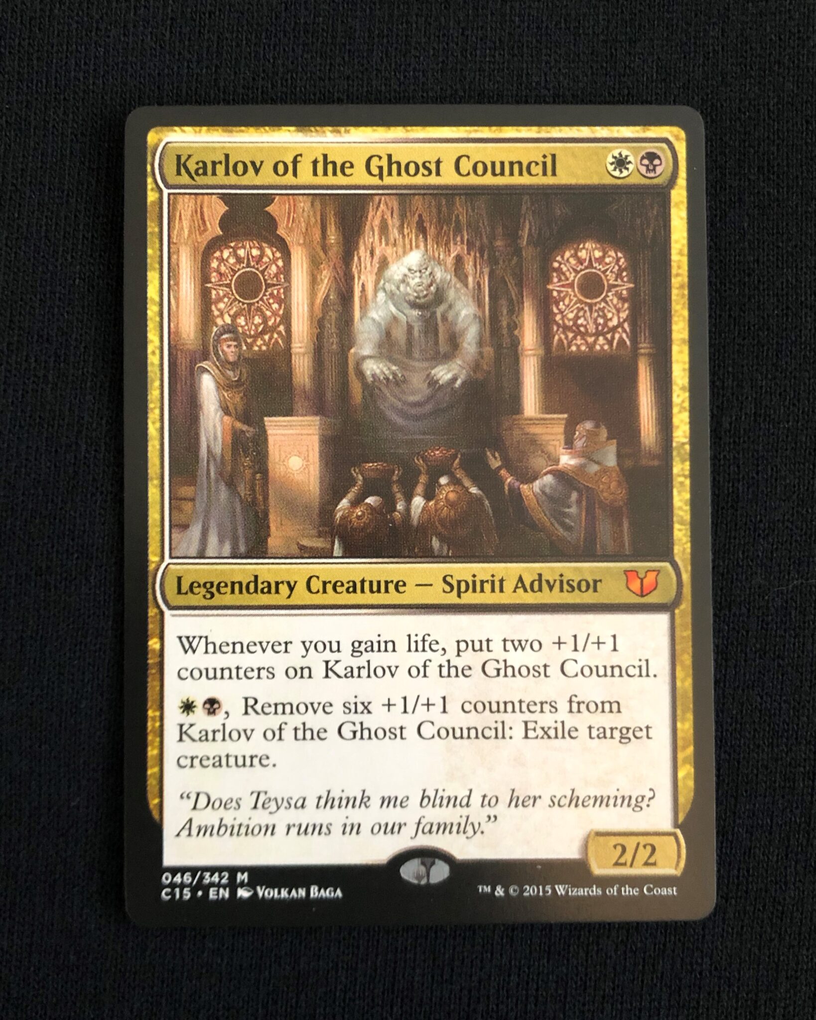 Karlov Of The Ghost Council Mtg Commander Proxy King