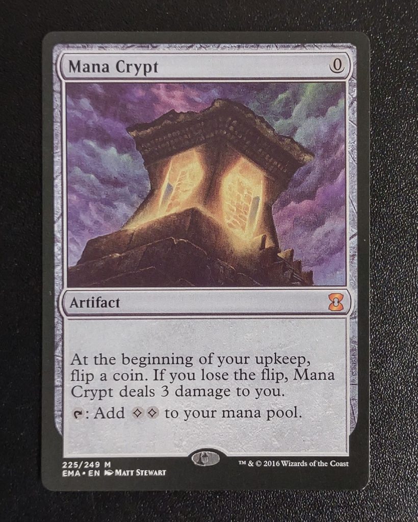 Mana Crypt Mtg Proxy Eternal Masters Proxy King