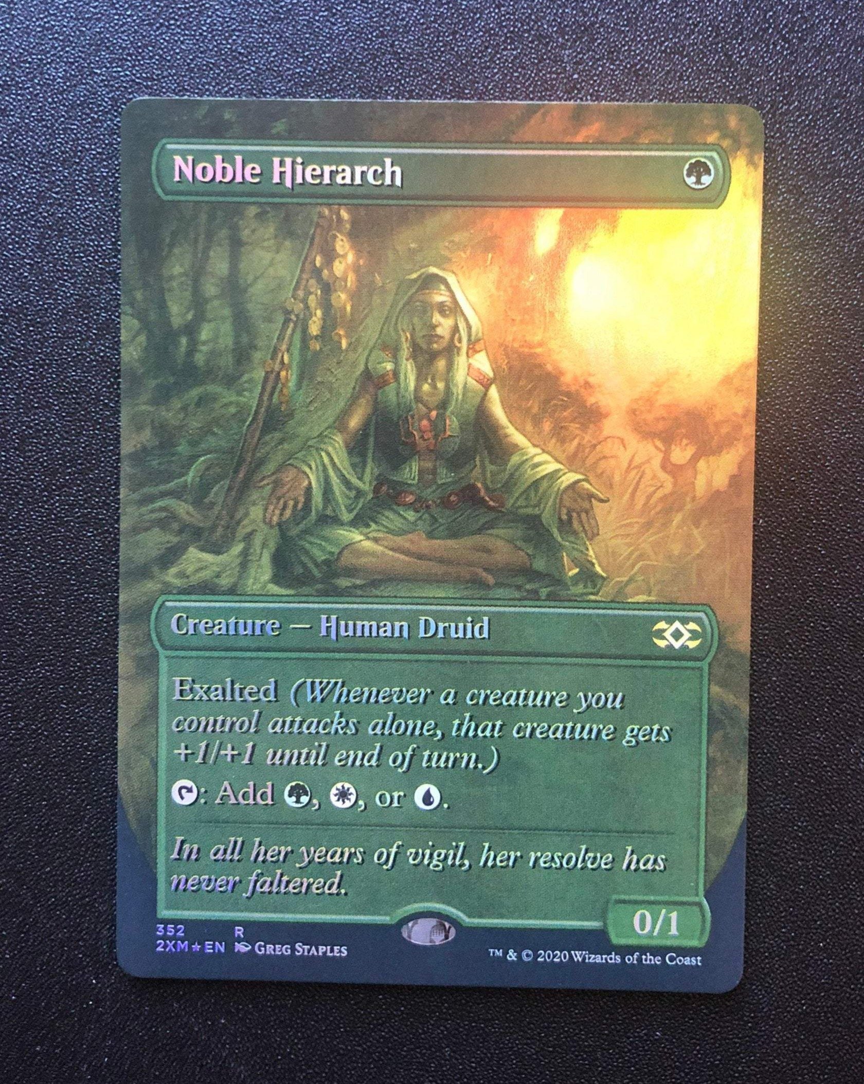 Noble Hierarch (FOIL Showcase) - MTG Proxy 2XM - Proxy King