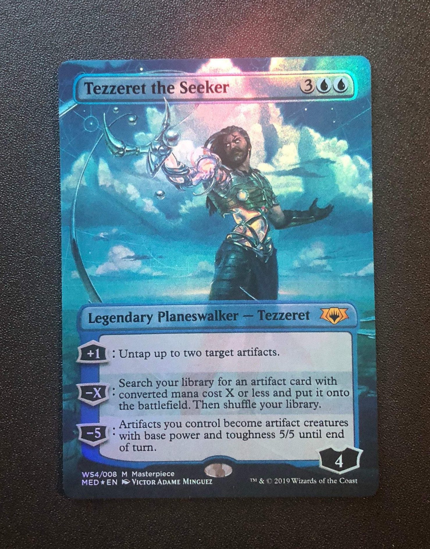 Tezzeret The Seeker (foil) - Mtg Proxy Mythic Edition - Proxy King