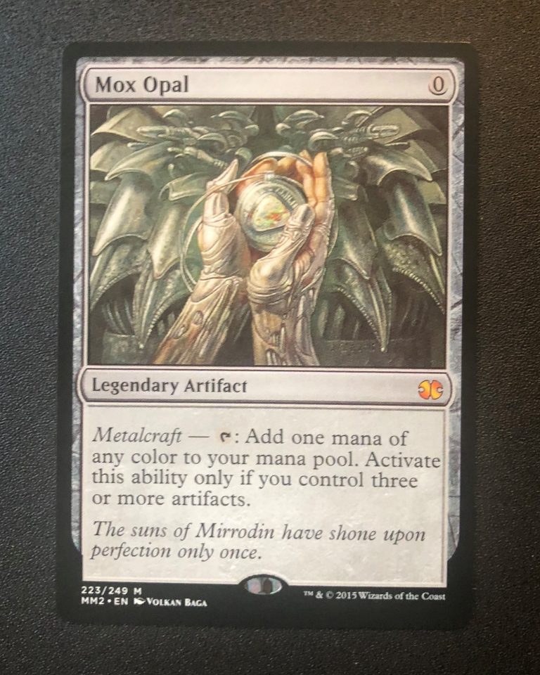 Mtg Mox Opal Price Magic: The Gathering Mox Opal Card - Mythic