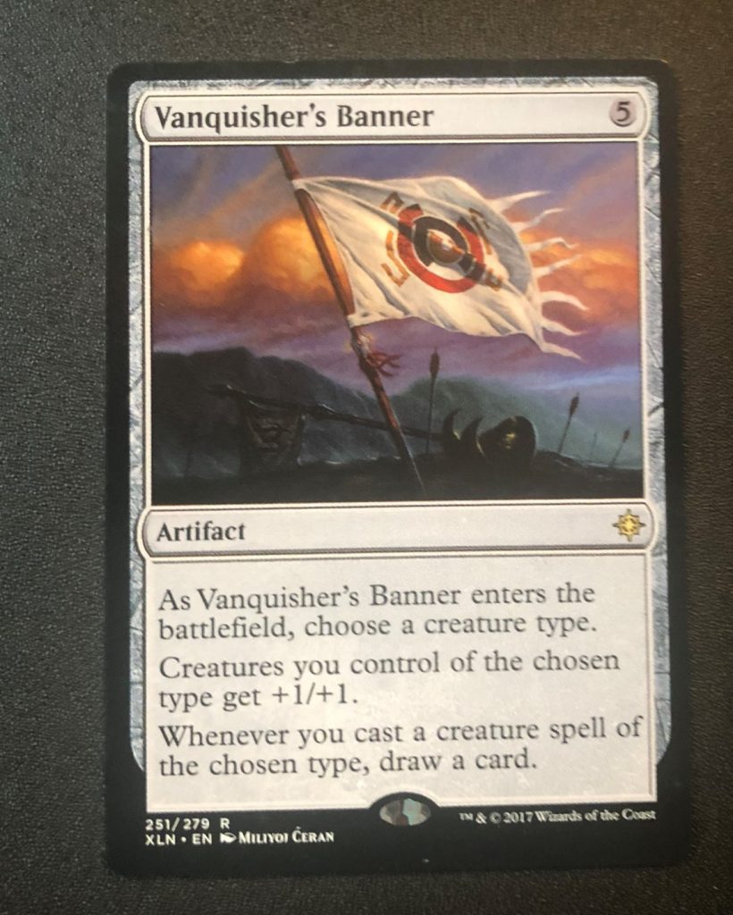 Vanquisher's Banner MTG Proxy Ixalan Proxy King