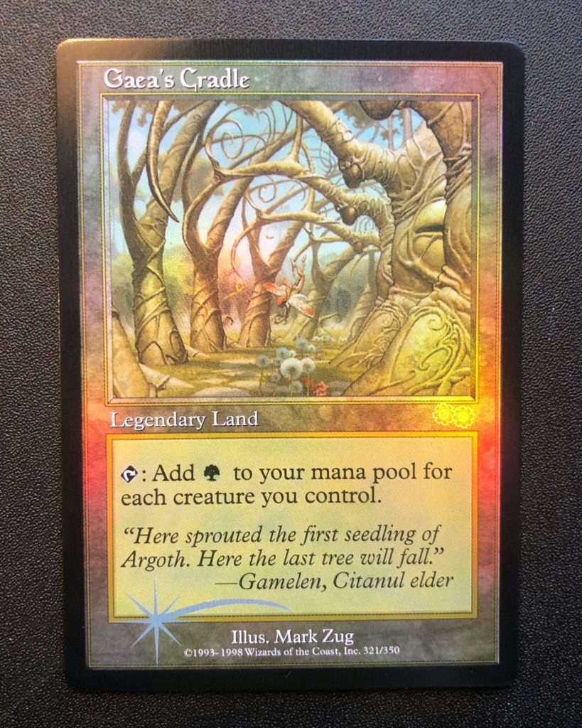 Gaea's Cradle (FOIL) - MtG Urza's Saga - Proxy King