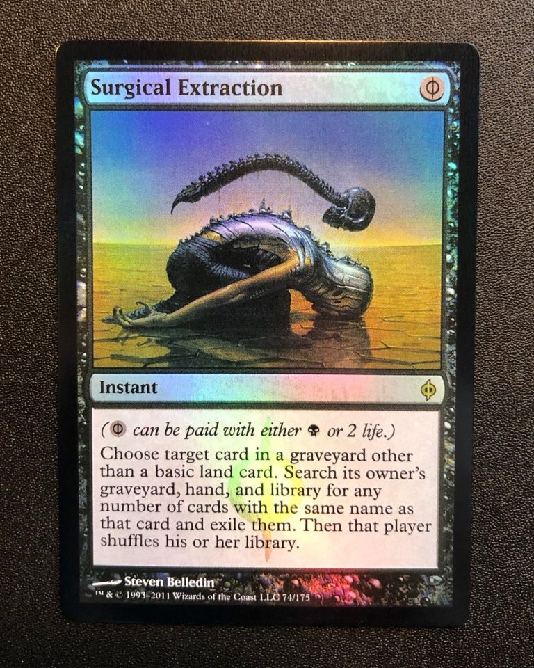 legacy dredge vs surgical extration