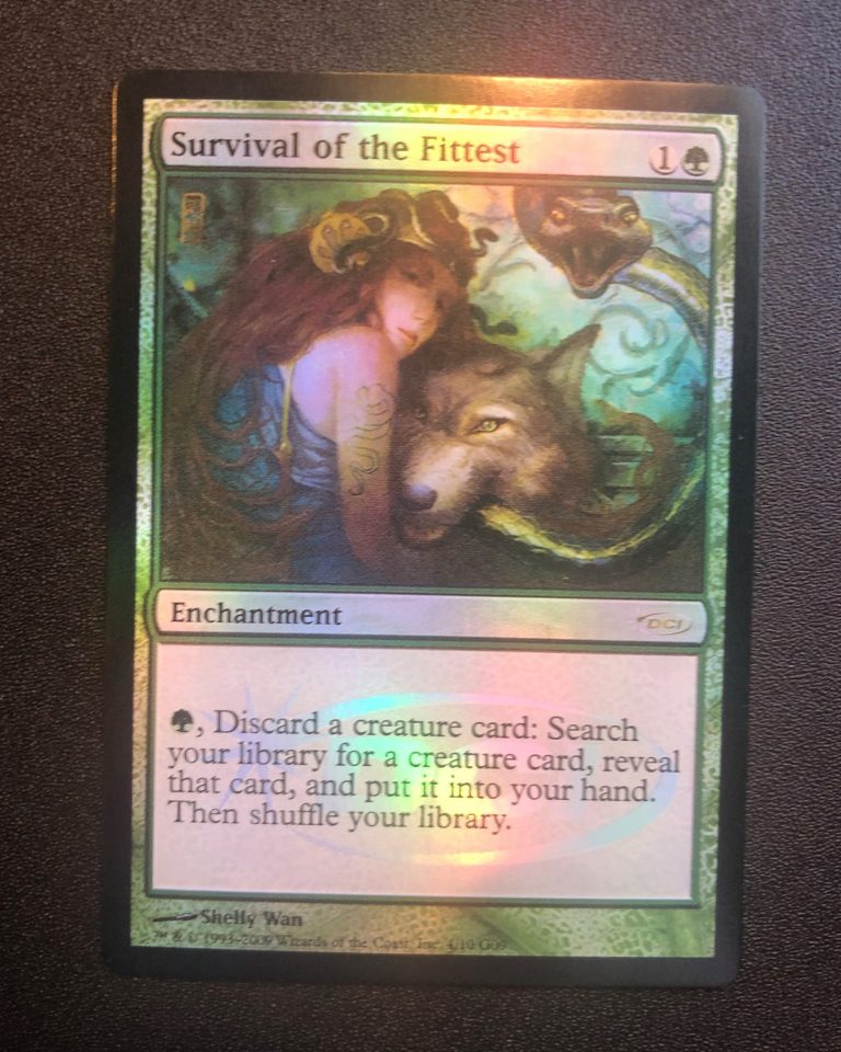 Survival of the Fittest (FOIL) - MtG Judge Gift - Proxy King