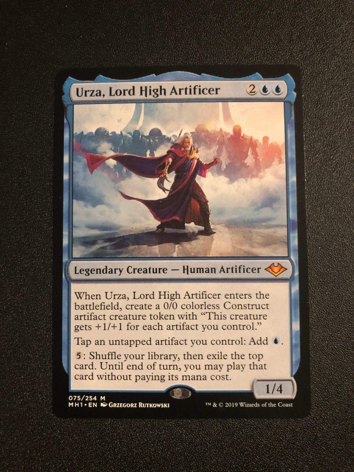 Urza, Lord High Artificer - MtG Modern Horizons - Proxy King