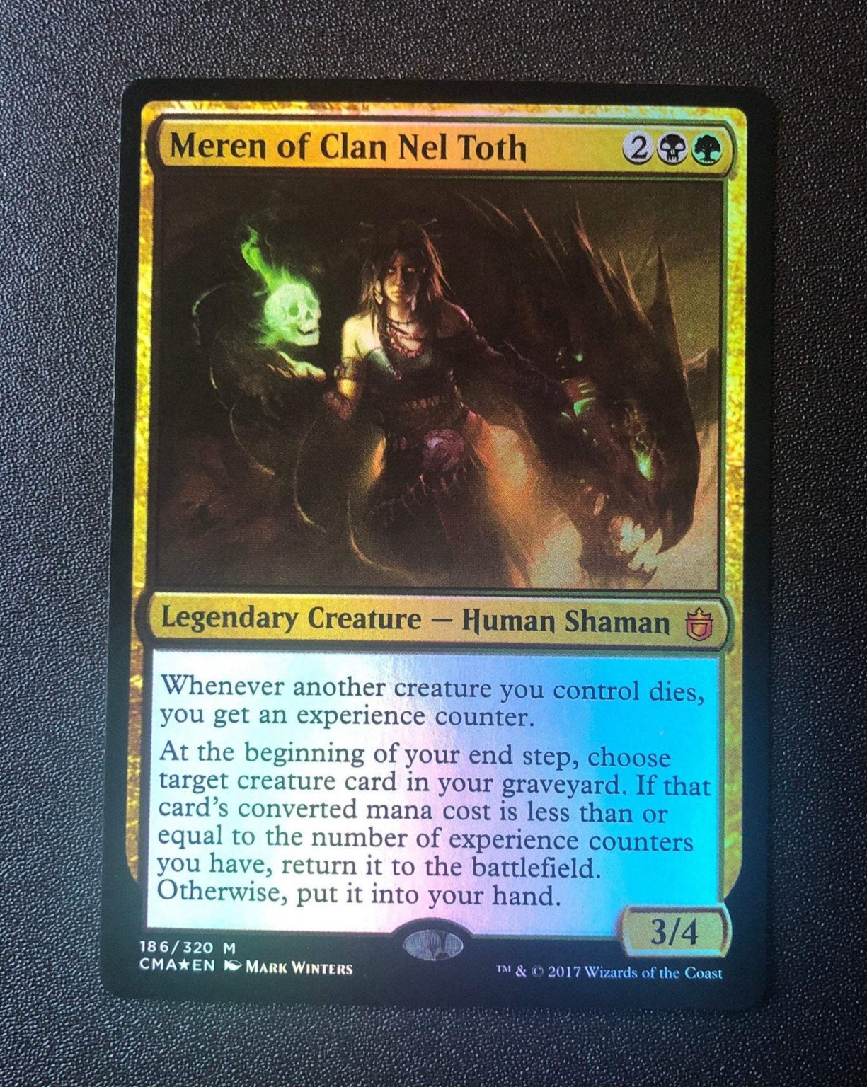 Meren of Clan Nel Toth (FOIL) - MtG Commander - Proxy King