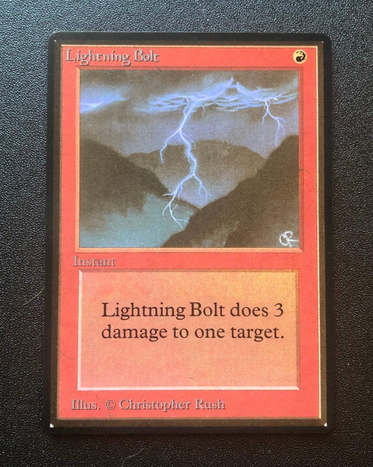 Lightning Bolt MTG Proxy Beta Proxy King