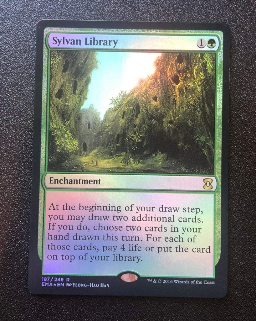 Sylvan Library (FOIL) - MTG Proxy Eternal Masters - Proxy King