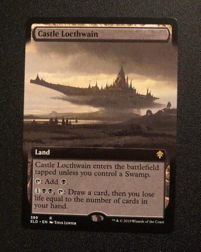 Castle Locthwain (Showcase) - MtG Throne of Eldraine - Proxy King