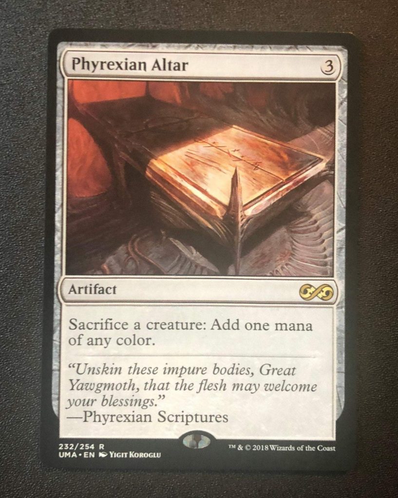 Phyrexian Altar - MtG UMA - Proxy King