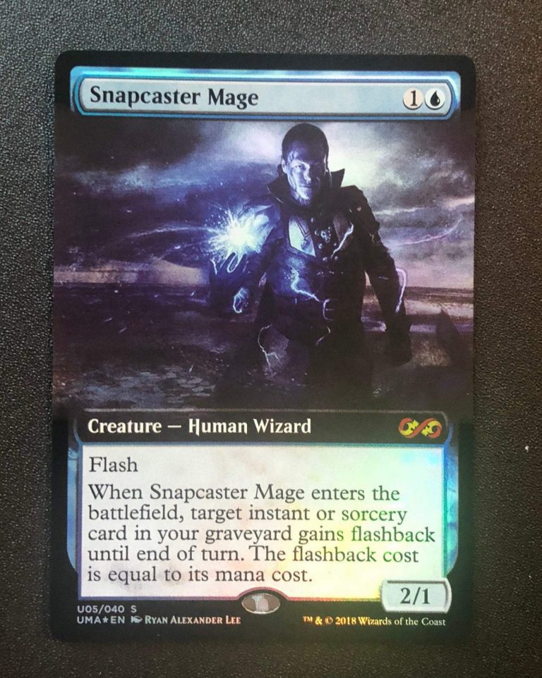 Snapcaster Mage (foil Box Topper) - Mtg Proxy Uma - Proxy King