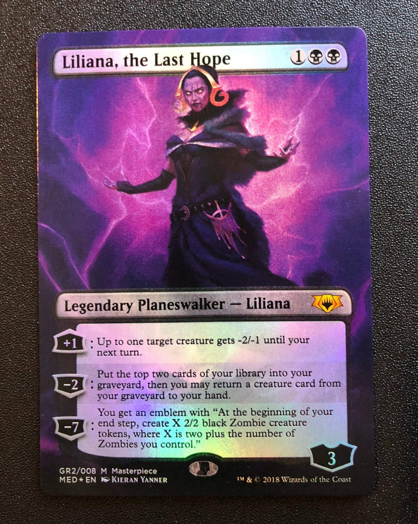 Liliana, the Last Hope (FOIL) - MtG Mythic Edition - Proxy King