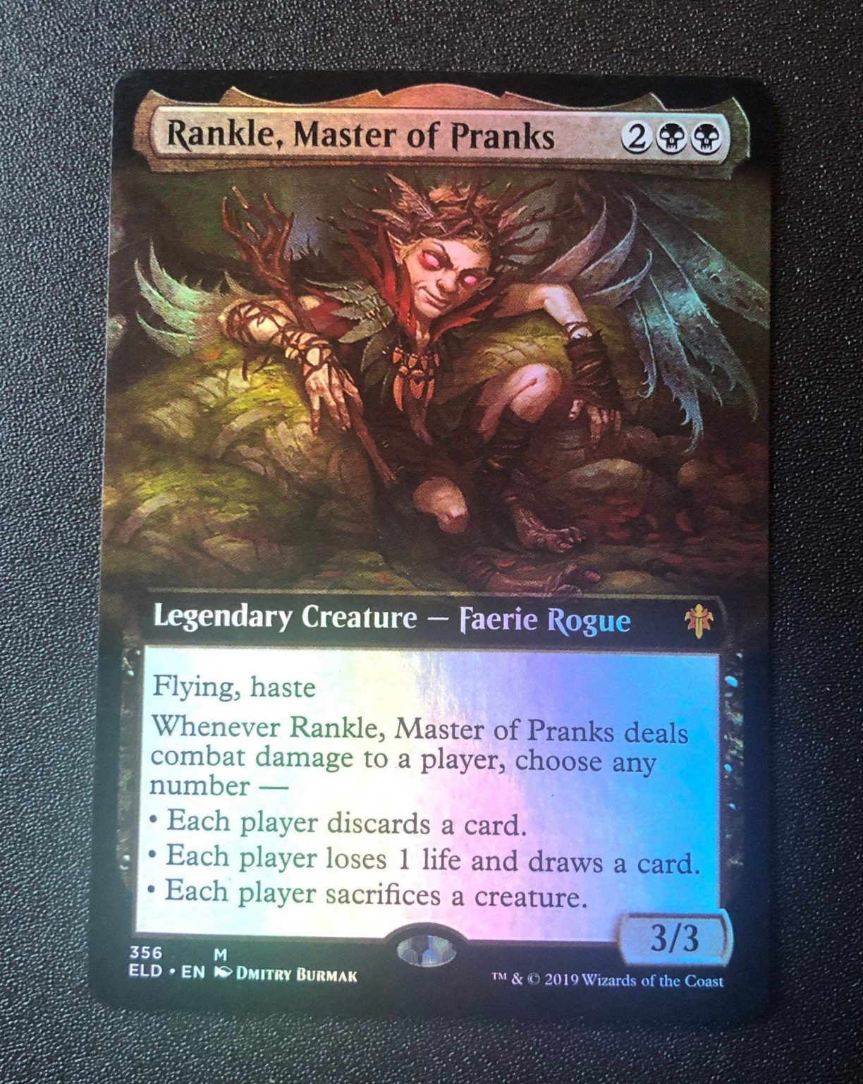 Rankle, Master of Pranks (FOIL Showcase) - MTG Proxy Throne of Eldraine ...