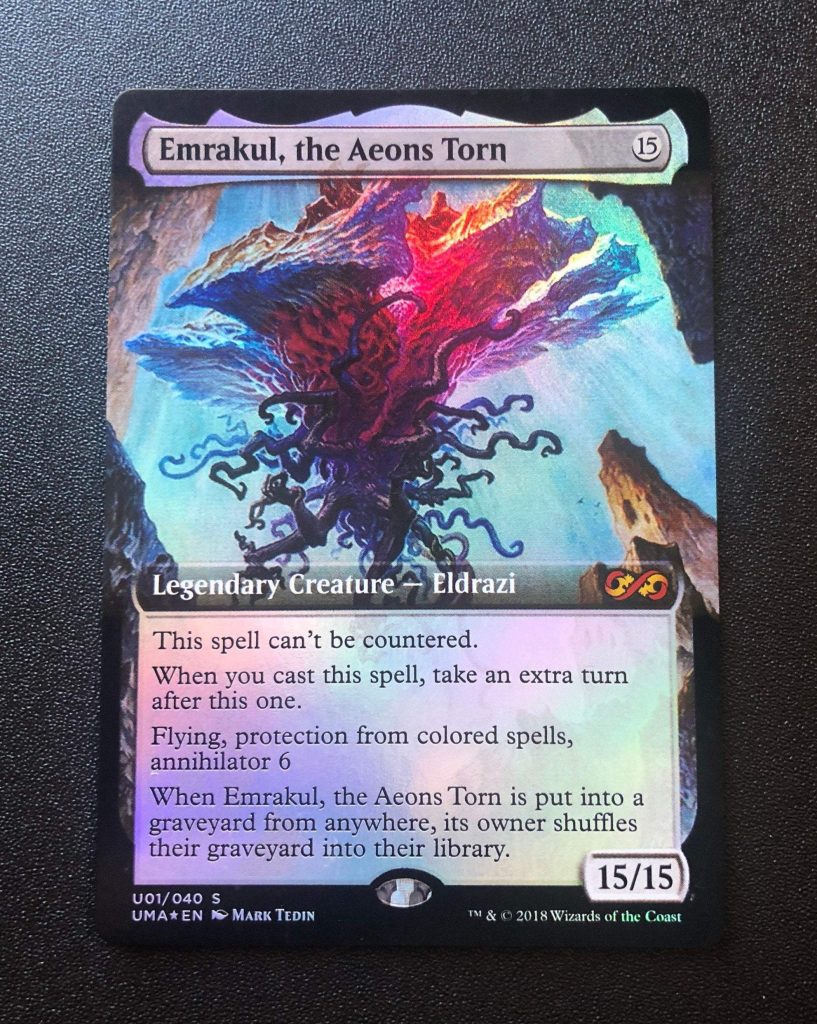 Emrakul, the Aeons Torn (FOIL Box Topper) MTG Proxy UMA Proxy King