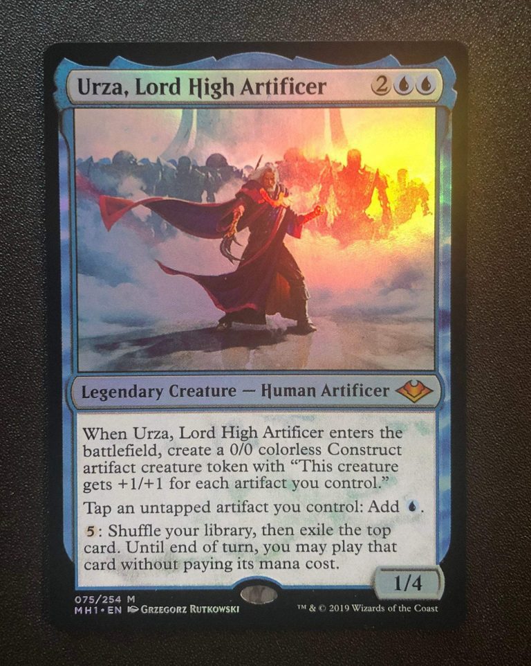 Urza, Lord High Artificer (FOIL) - MTG Proxy Modern Horizons - Proxy King