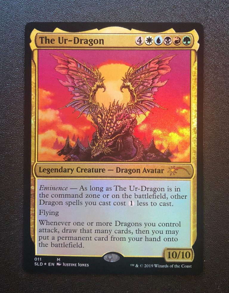 Ur-Dragon, The (FOIL) - MTG Proxy SLD - Proxy King