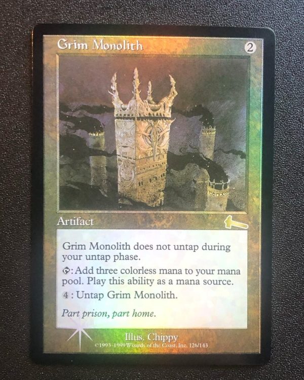 Grim Monolith (FOIL) - MTG Proxy Urza's Legacy - Proxy King