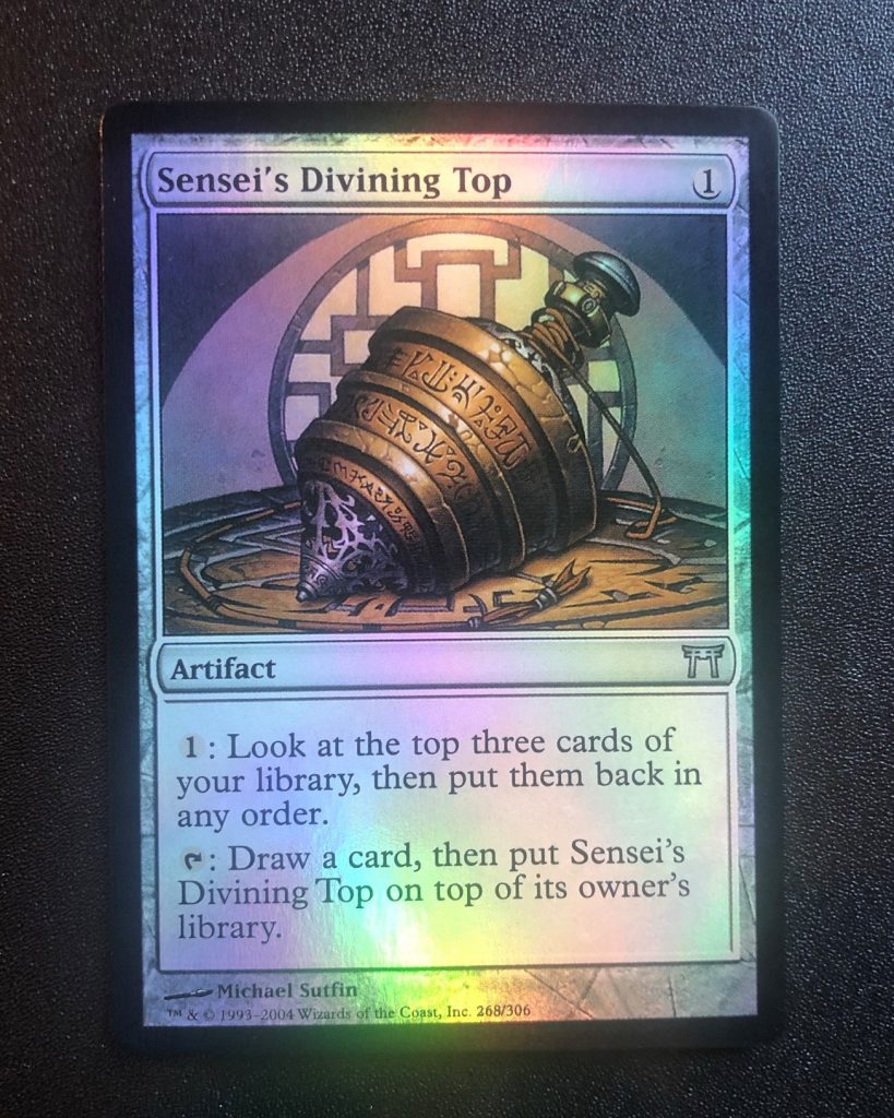 Sensei's Divining Top (FOIL) MtG Kamigawa Proxy King