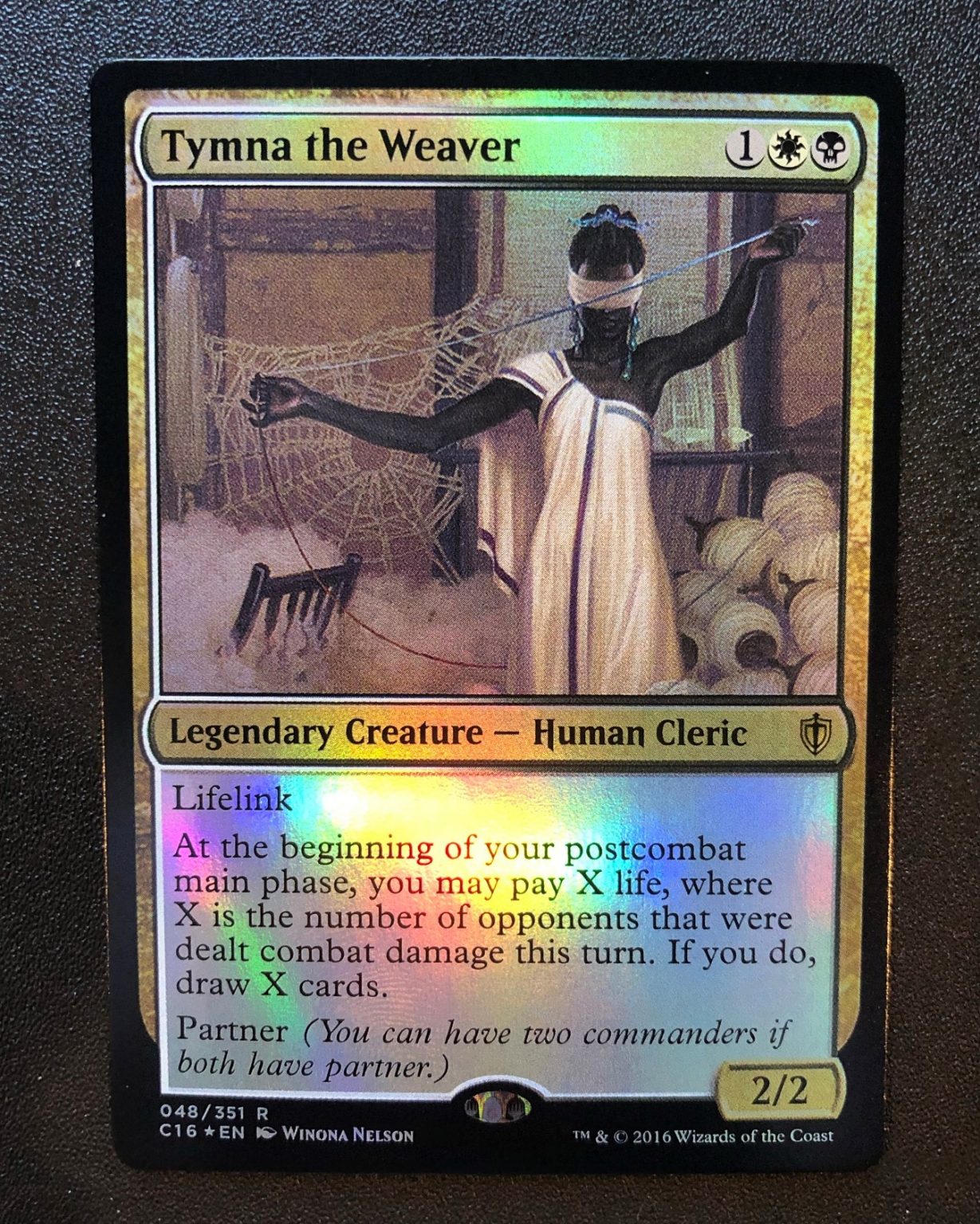 Tymna the Weaver (FOIL) - MtG Commander - Proxy King