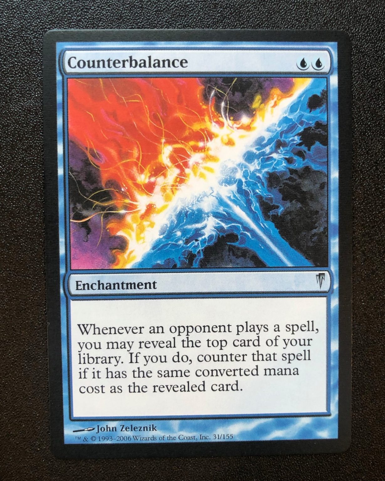 Counterbalance MtG Coldsnap Proxy King