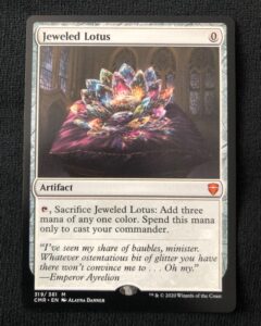 Jeweled lotus mtg