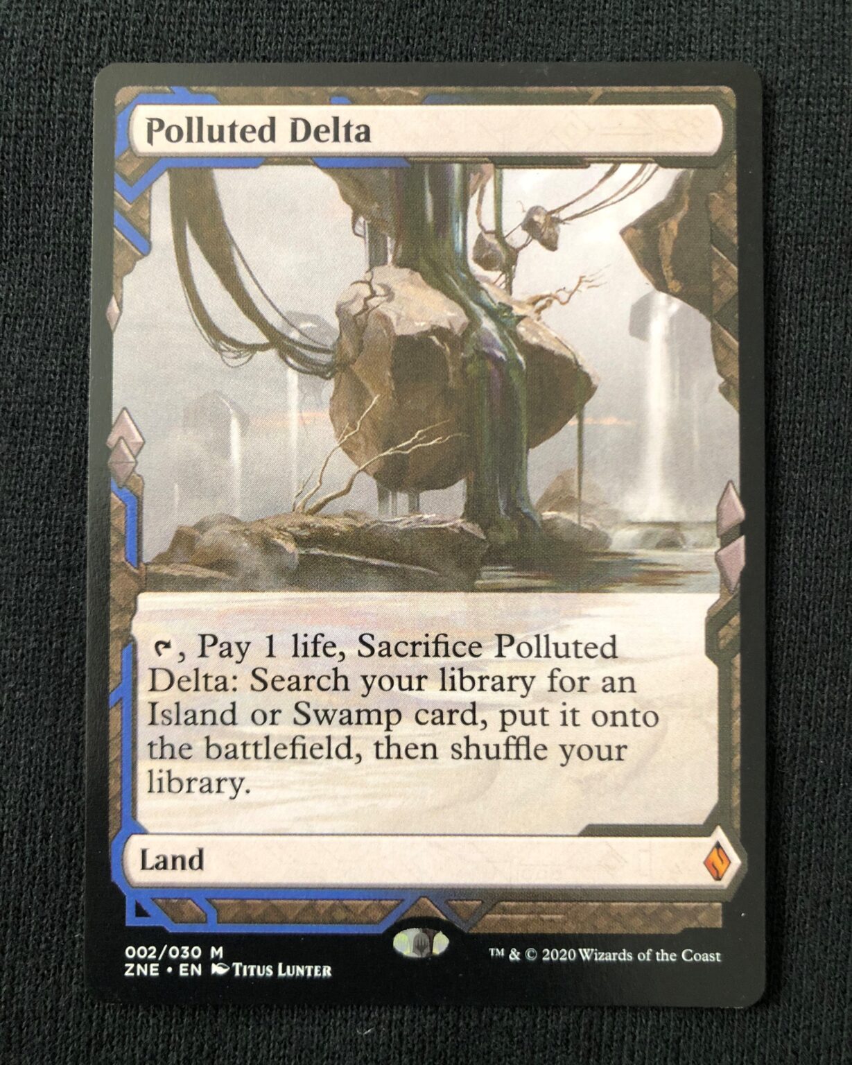 Polluted Delta - MtG Zendikar Rising Expeditions - Proxy King