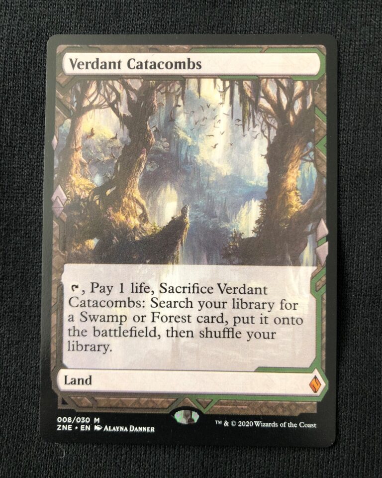 Verdant Catacombs - MtG Zendikar Rising Expeditions - Proxy King