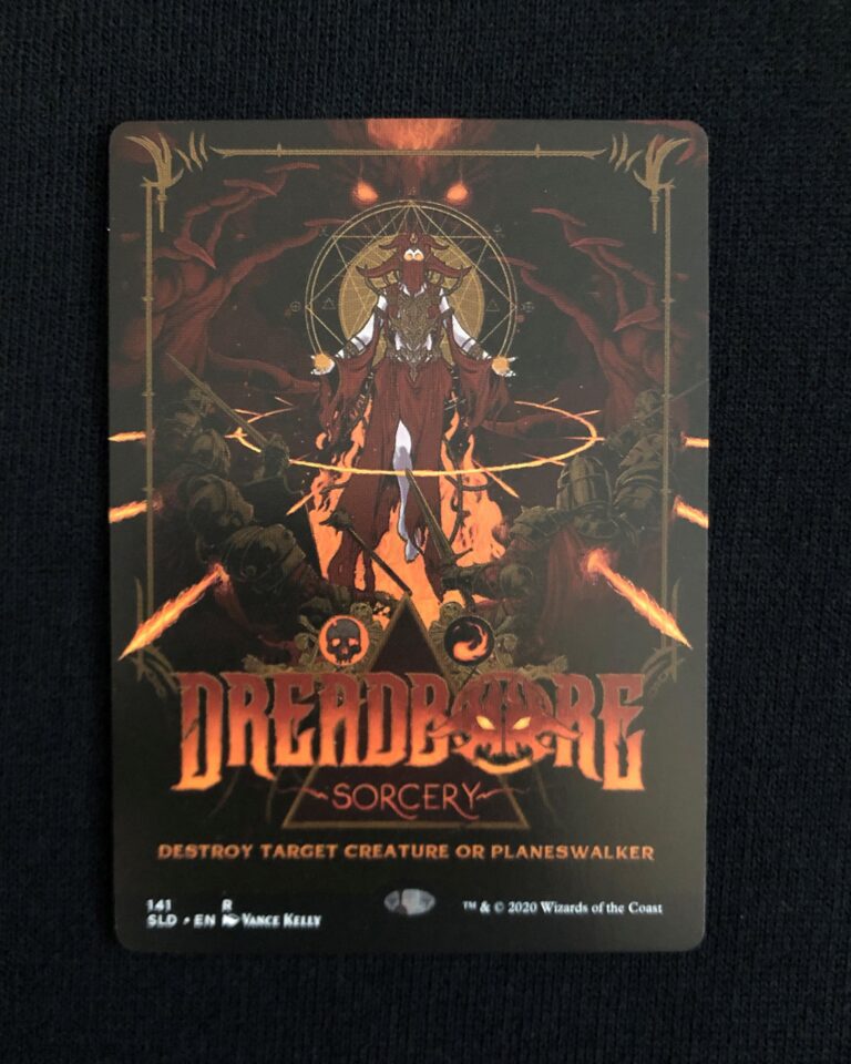 Dreadbore MtG SLD Proxy King