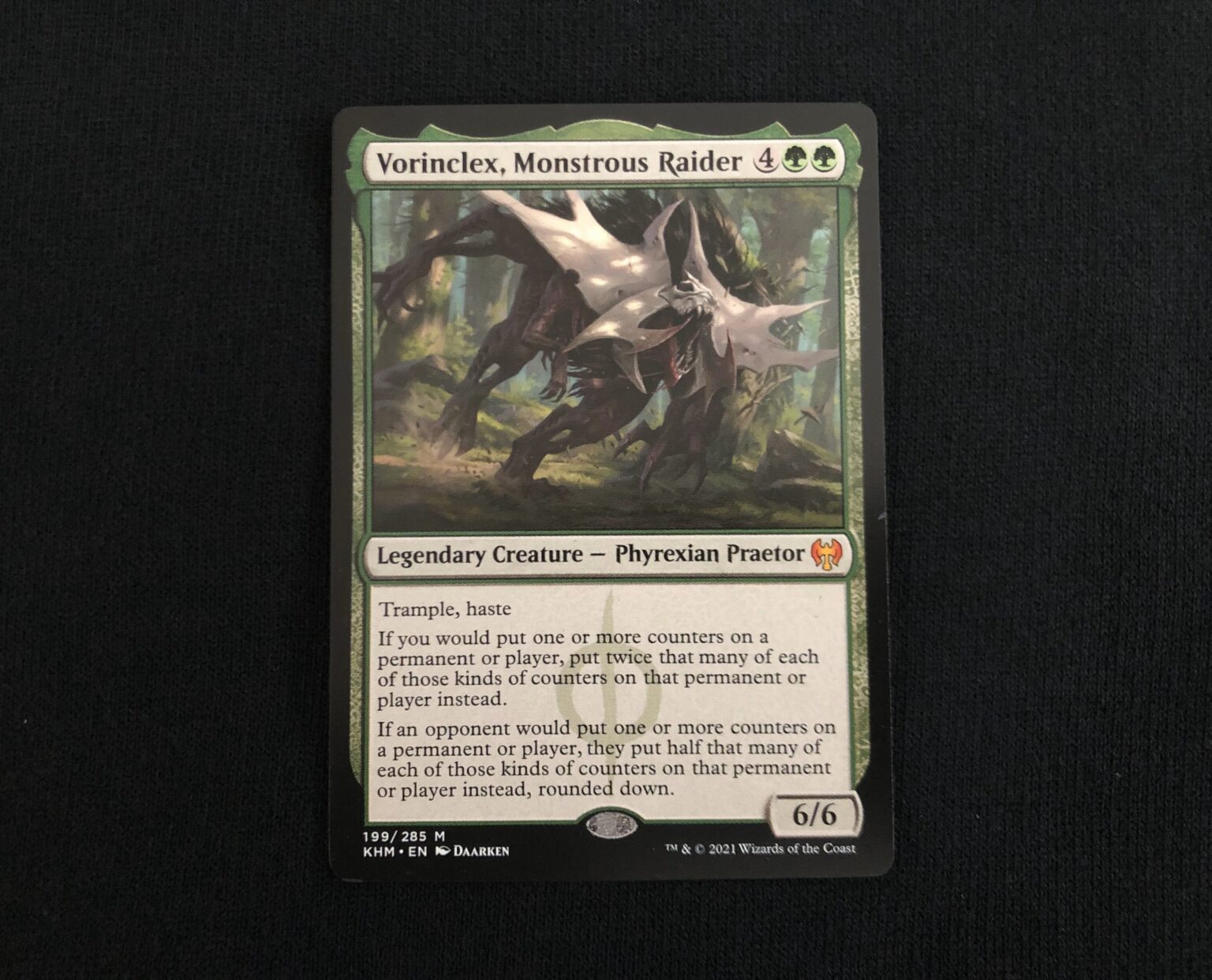 Vorinclex Monstrous Raider MTG Proxy Kaldheim Proxy King