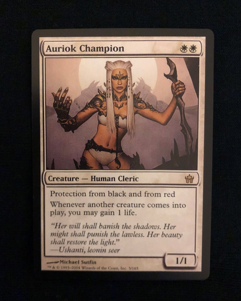 Auriok Champion - MtG Dawn - Proxy King