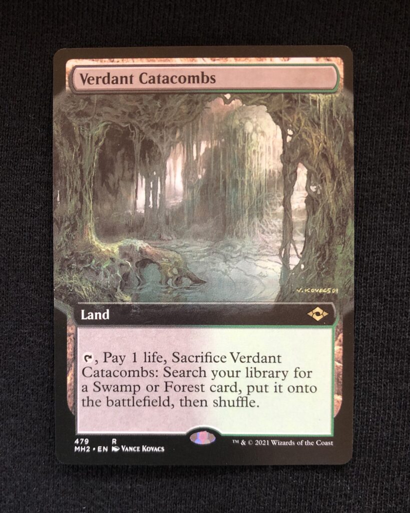 Verdant Catacombs (Showcase) - MtG MH2 - Proxy King