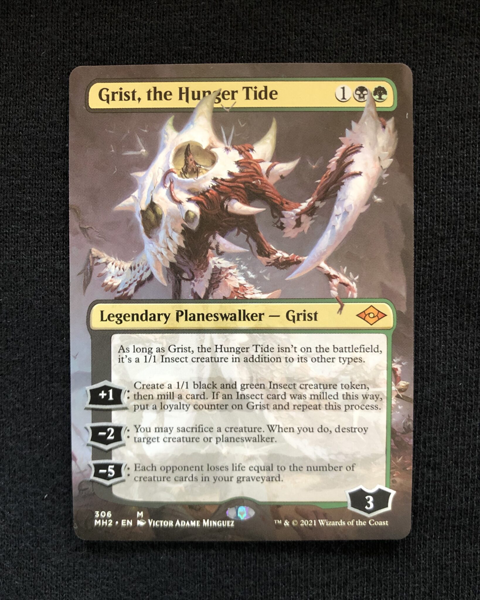 Grist, the Hunger Tide (Showcase) - MtG MH2 - Proxy King