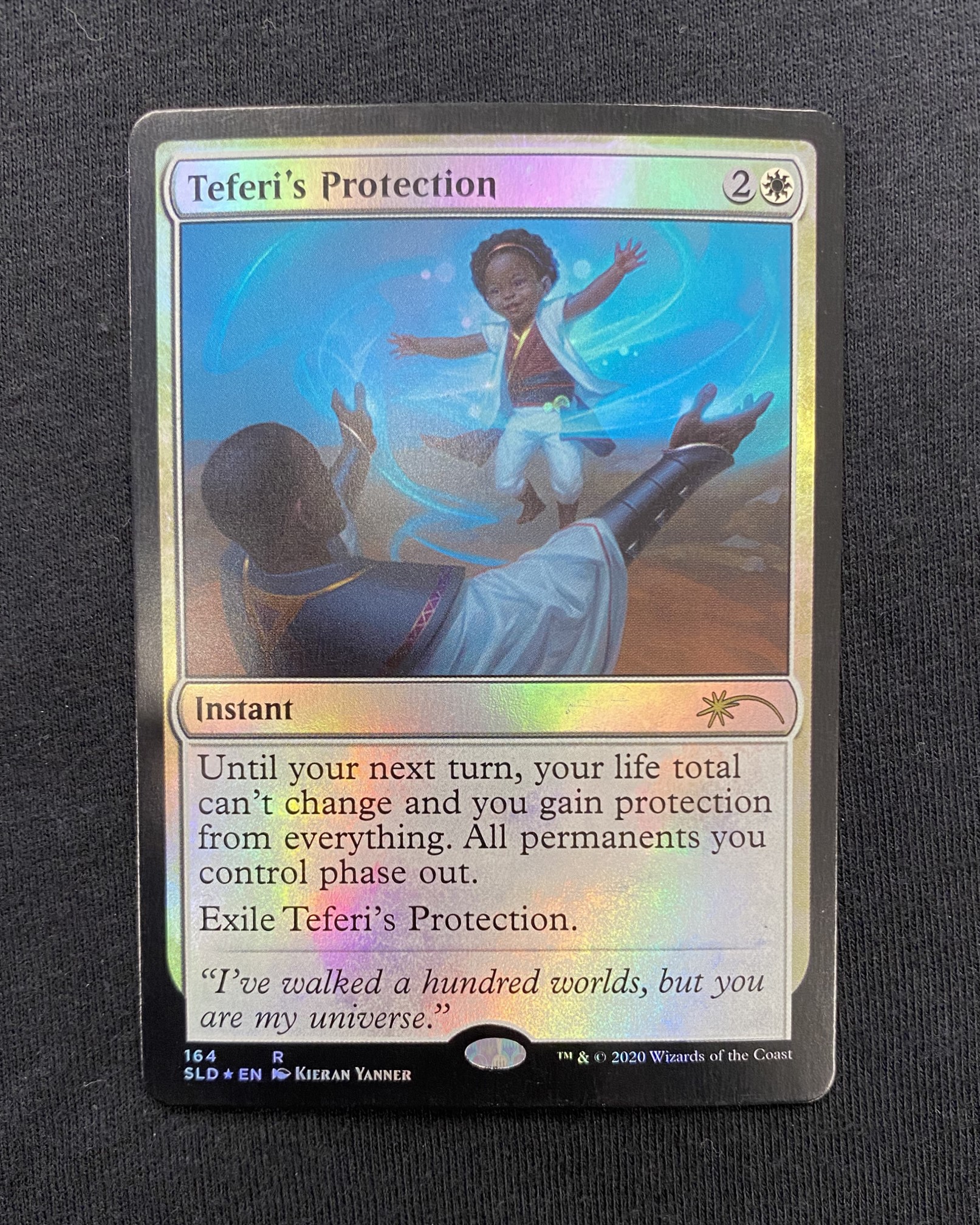 Teferi's Protection – Custom Magic: The Gathering Card, High-Quality, Near Mint