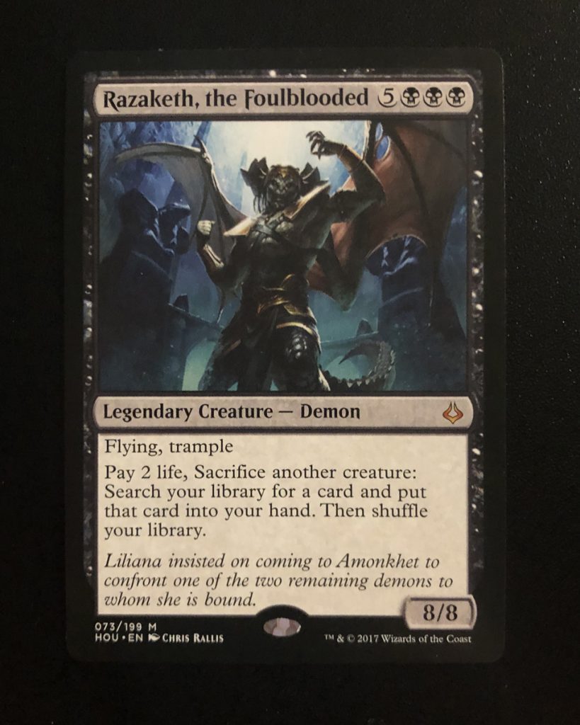 Razaketh, the Foulblooded - MTG Proxy Hour of Devastation - Proxy King