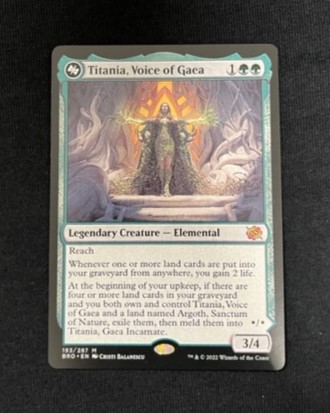 Cards - Titania, Voice of Gaea