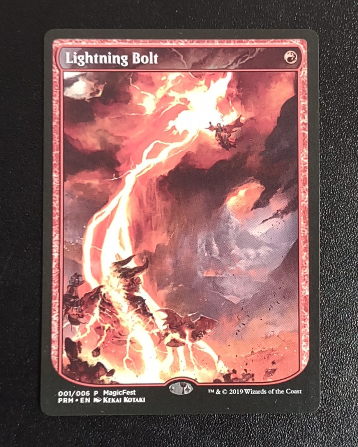 Lightning Bolt MTG Proxy MagicFest Proxy King