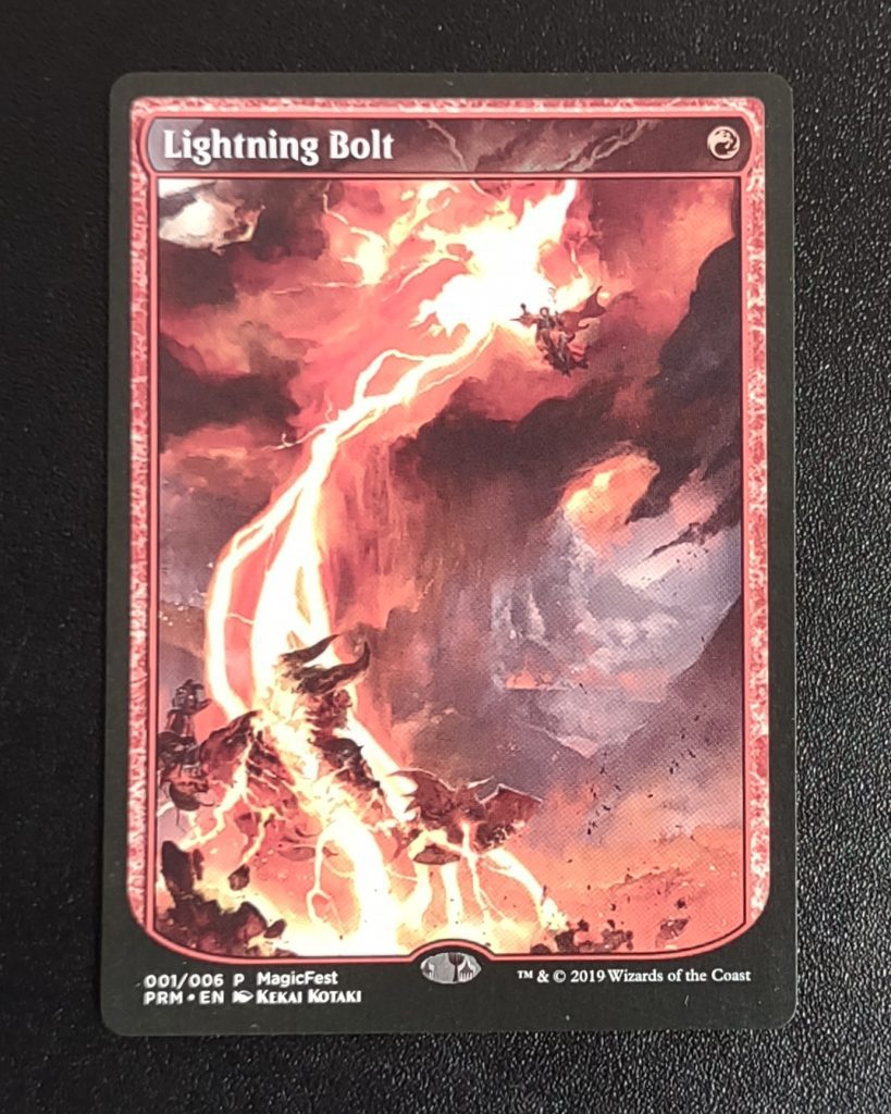Lightning Bolt MTG Proxy MagicFest Proxy King