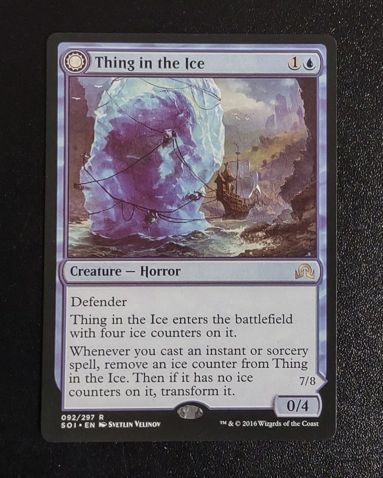 Thing in the Ice MTG Proxy Shadows over Innistrad Proxy King