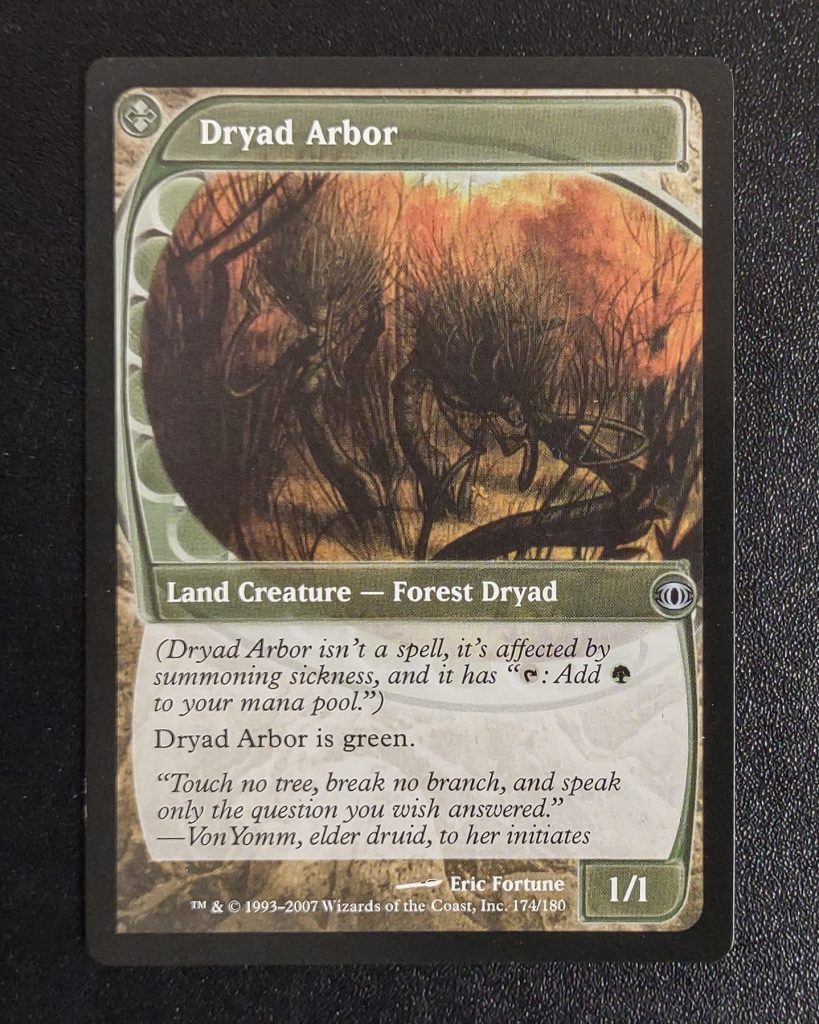 Dryad Arbor MTG Proxy Future Sight Proxy King