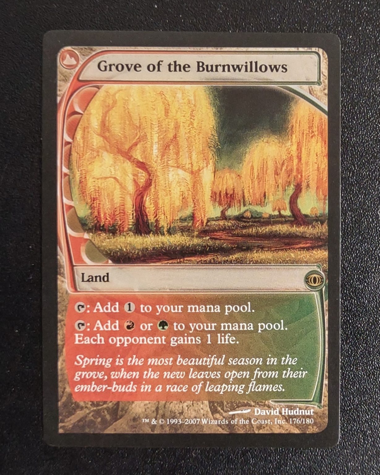 Grove Of The Burnwillows - Magic: The Gathering Card From Iconic Masters (Near Mint)