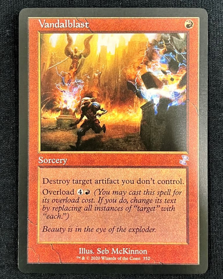 Vandalblast MTG Proxy Time Spiral Remastered Proxy King