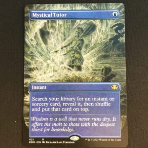 Mystical Tutor (Borderless) - MTG Proxy Dominaria Remastered