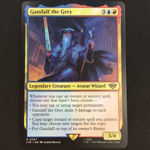 Gandalf the Grey - MTG Proxy The Lord of the Rings: Tales of Middle-earth