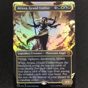 Atraxa, Grand Unifier (FOIL Showcase) - MTG Proxy Phyrexia: All Will Be One