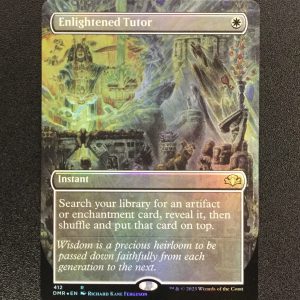 Enlightened Tutor (FOIL Borderless) - MTG Proxy Dominaria Remastered