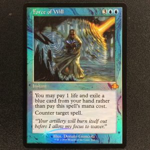 Force of Will (FOIL Retro Frame) - MTG Proxy Dominaria Remastered