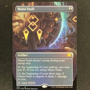 Mana Vault (FOIL Borderless) - MTG Proxy Doubling Masters 2022