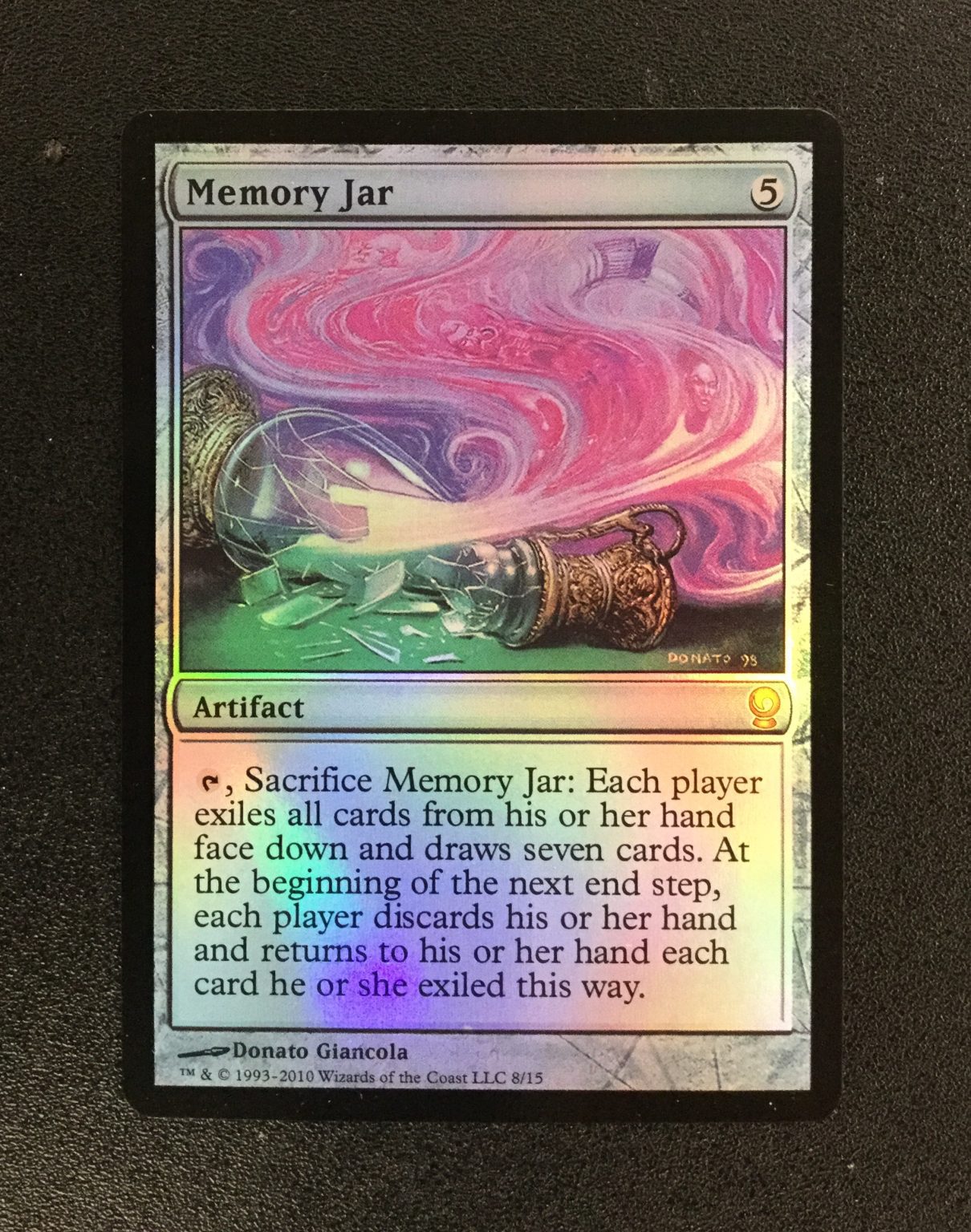 Memory Jar (FOIL) MTG Proxy From the Vault Relics Proxy King
