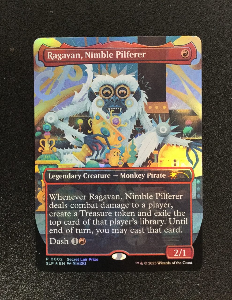 Mtg Ragvan Ragavan, Nimble Pilferer (FOIL) - MTG Proxy Secret Lair Showdown ...